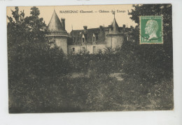 MASSIGNAC - Château Des Etangs - Andere & Zonder Classificatie