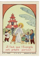 IMAGE RELIGIEUSE - CANIVET : Il Faut Que L'évangile Soit Prêché Partout , Lycée Marie-Curie . - Religion & Esotericism