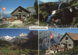 11702004 Kandersteg BE Doldenhornhuette SAC. Kandersteg - Autres & Non Classés