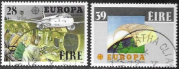 Ireland Irlande Eire Irland 1988 Europa Cept Transport Communication Michel 650-51 Used Obliteré Gest. Cancelled Cto - 1988