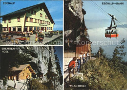 11701961 Ebenalp Seilbahn Wildkirchli Eremitenhuesli Ebenalp - Autres & Non Classés