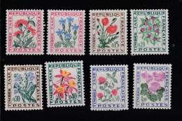 France Taxe N° 95 à 102** Fleurs Des Champs Série Compléte De 8 Valeurs - 1960-... Ungebraucht