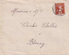 Brieflein  Oron-le-Château (Vaud) - Blonay       1920 - Lettres & Documents