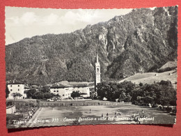 Cartolina - Tiarno Di Sotto - Campo Sportivo E Ville Del Seminario - 1957 - Trento