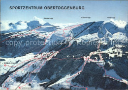 11701873 Obertoggenburg Skiegebiet Panoramakarte Sportzentrum Wildhaus - Andere & Zonder Classificatie
