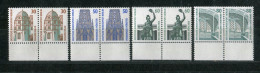 "BERLIN" 1987, Mi. 793A-796A Waagrechte Paare UR ** (L1188) - Unused Stamps