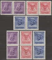 06/ Pof. 103-105, Complete Pairs - Unused Stamps