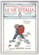 MAZZA - Benzina SHELL - NAFTA GENOVA- 1 LE VIE D'ITALIA 1923 Integra - Anno XXIX - Other & Unclassified