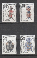 France Taxe N° 109 à 112 ** Insectes Série Compléte De 4 Valeurs - 1960-.... Mint/hinged