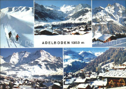 11701750 Adelboden Skiabfahrt Orts Und Teilansichten Adelboden BE - Autres & Non Classés