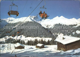 11701724 Glaris Davos Bergbahnen Rinerhorn Mit Amselfluh Und Tijer Flue Davos Gl - Otros & Sin Clasificación