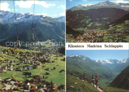 11701700 Klosters GR Mit Madrisa Seilbahn Und Schlappin Wanderweg Klosters - Otros & Sin Clasificación