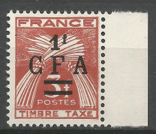 REUNION Taxe N° 38 NEUF** LUXE SANS CHARNIERE NI TRACE / Hingeless  / MNH - Impuestos