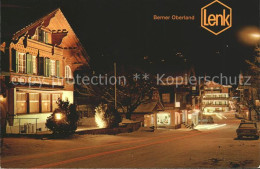 11701674 Lenk Simmental Dorfstrasse Bei Nacht Lenk Im Simmental - Otros & Sin Clasificación