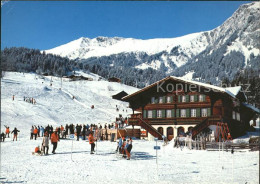 11701673 Lenk Simmental Pension Sunnestuebli Skilift Mauren Skischule Sammelplat - Autres & Non Classés