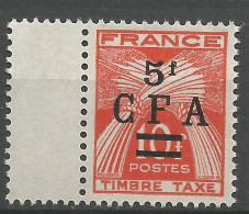 REUNION Taxe N° 41 NEUF** LUXE SANS CHARNIERE NI TRACE / Hingeless  / MNH - Postage Due