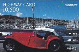 Japan Prepaid Highway Card 10500 -  Oldtimer Car MG - TC - Japan