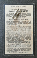 JEAN LOUIS KNUTS ° DIEPENBEEK 1867 + 1928  / MARIA BARBARA VAN LOFFELT - Santini