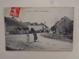 70 - Haute Saone - Cintrey - Le Centre - Rue Principale - Fillette - Attelages  - Animée  - Réf.77B - - Sonstige & Ohne Zuordnung