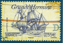 CPM Prêt à Poster Grande Hermine, Timbre Oeuvres De La Marine 1946 - PAP: Sonstige (1995-...)