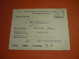 WW2 /  Courrier Reçu Par Le Soldat Prisonnier Français Dutour Jean , Venant De Chevilly / Stalag IIA -1940 - Guerre 1939-45