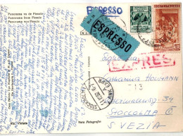 Lettre Pour La Suède, 1952. - 1946-60: Storia Postale