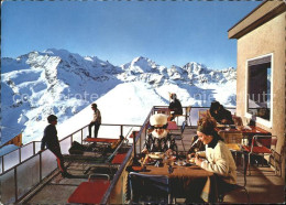 11701443 Pontresina Panorama Restaurant Terrasse Piz Lagalb Pontresina - Autres & Non Classés