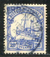 REF093 > COLONIES ALLEMANDE - NOUVELLE GUINÉE < Yv N° 10 Ø < Oblitéré Dos Visible - Used Ø - German New Guinea