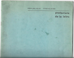 Nomenclature Des Communes  De La LOIRE     22 PAGES   22,5 Cm X  31 Cm - Sin Clasificación