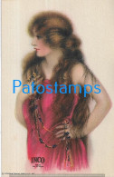 228220 ARGENTINA  ART ARTE WOMAN SENSUAL PUBLICITY INCO PILDORAS PARA HIGADO NO POSTAL POSTCARD - Argentine