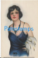 228221 ARGENTINA  ART ARTE WOMAN SENSUAL PUBLICITY INCO PILDORAS PARA RIÑONES NO POSTAL POSTCARD - Argentinië