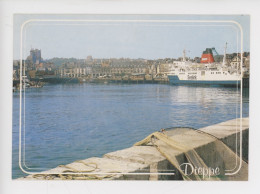 Dieppe - Le Port - Paquebot Car-ferry "Le Chartres" à Quai (cp Vierge N°119 Mage - Dieppe