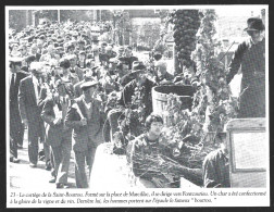 1987  --  LE CORTEGE DE LA SAINT BOURROU A MARCILLAC . 4B076 - Non Classés