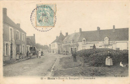 41 BINAS. Attelage Route De Beaugency à Châteaudun 1906 - Andere & Zonder Classificatie