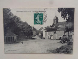 70 - Haute Saone - Cemboing - Entrée Du Village - Lavoir - Attelage -   - Réf.77B - - Autres & Non Classés