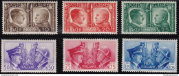 1941 Regno Di Italia, Fratellanza D'Armi Italo-Tedesca , N° 452/457 La Serie Di - Autres & Non Classés