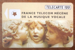 MUSIQUE VOCALE SANS PUCE TELECARTE REF PHONECOTE F292 TELEFONKARTE SCHEDA TARJETA PHONE CARD PREPAID PREPAYÉE CALLING - 1992
