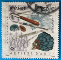 France 2021 : Les Métiers D'Art, Plumasier N° 5518 Oblitéré - Used Stamps