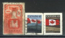 CANADA - STAMPS SET OF 3, USED. - Oblitérés