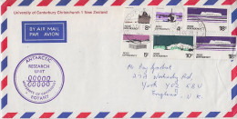 Ross Dependency University Of Canterbury Cover + Letter (Cape Bird) Ca Scott Base 13 DEC 1981 (RO209) - Brieven En Documenten