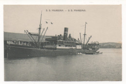 PAPOUASIE - NOUVELLE-GUINEE - MISSIONNAIRES DU SACRÉ-COEUR D'ISSOUDUN - S.S. MARSINA - Papouasie-Nouvelle-Guinée