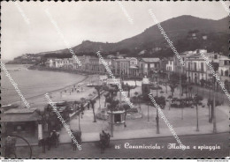 Af872 Cartolina Casamicciola Marina E Spiaggia Provincia Di Napoli Campania - Napoli