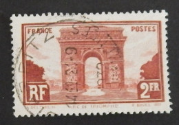 FRANCE YT 258 OBLITERE "ARC DE TRIOMPHE" ANNÉES 1929/1931 - Gebraucht