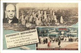 11701019 New_York_City Toffenetti Restaurant Broadway - Autres & Non Classés