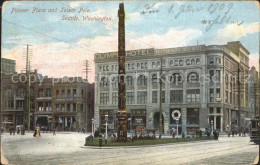 11701012 Seattle Pioneer Place And Totem Pole - Andere & Zonder Classificatie