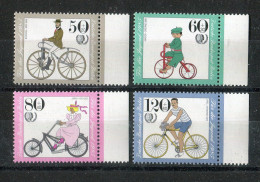 "BERLIN" 1985, Mi. 735-738 "Fahrraeder" ** (L1200) - Unused Stamps