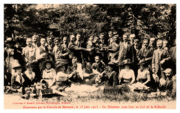 Excursion Par La Chorale De Baccarat, Le 15 Juin 1913 - Le Déjeuner Sous Bois Au Col De La Schlucht - Other & Unclassified