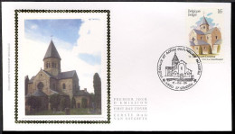 FDC SOIE / ZIJDE 2565 - 11/06/1994 - Touristique Saint-Séverin (1 Pli, Oblitération 4550 Saint-Séverin) - 1991-2000