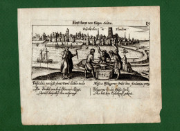 ST-FR DUNKERQUE 1630~ Düynkirchen In Flandern Daniel Meisner Gravure Sur Cuivre - Stampe & Incisioni