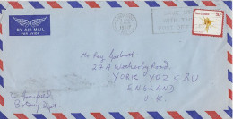 NZ/  Ross Dependency University Of Canterbury Botany Dept Cover + Letter Ca Linwood  26 MAR 1980 (RO210) - Cartas & Documentos